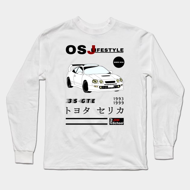 Celica OSJ LifeStyle Long Sleeve T-Shirt by OSJ Store